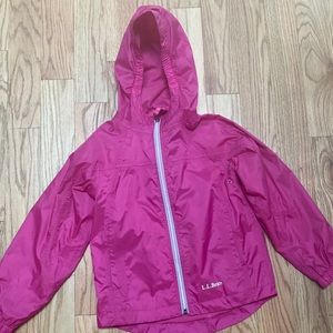 LL Bean rain jacket